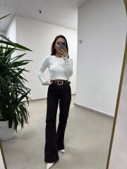 Dv 1267 Droplu Ekru Triko Kazak