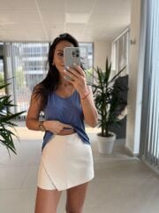 Fw 0297 Taş Şort Etek