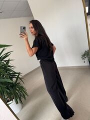 Sv 245013 Nera Siyah Triko Bluz