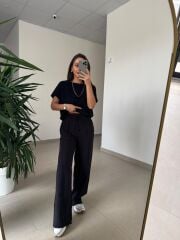 Sv 245013 Nera Siyah Triko Bluz