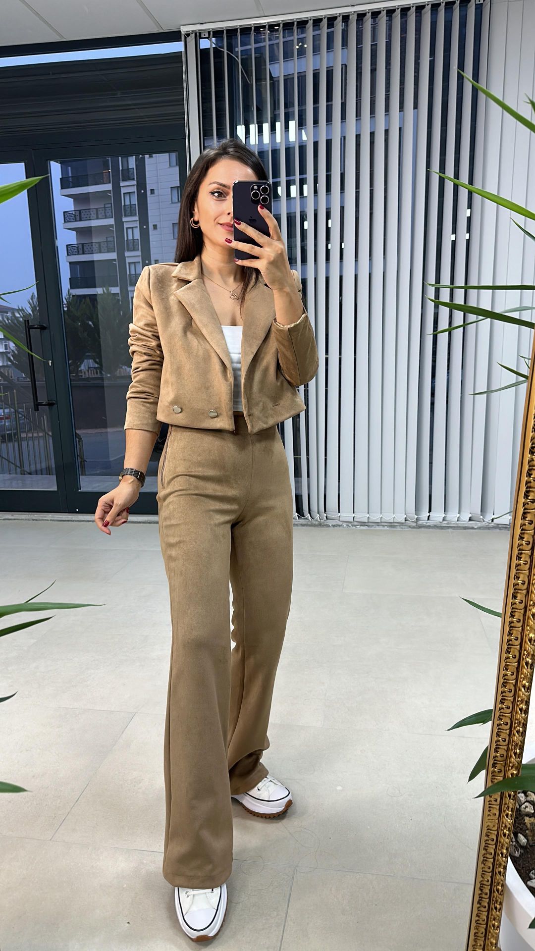 Nubuck Brown Set