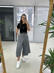 Ms Anthracite Skirt Trousers