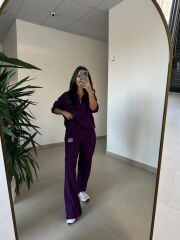 Ms 60077 Mor Armalı Modal Takım