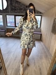 Kruvaze vatkalı antrasit geçişli mas