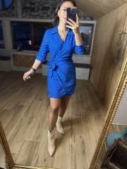 Jakarlı şifon saks