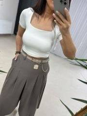 Ms Mink Skirt Trousers