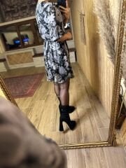 Fırsat ürünü antrasit anvelop elbise