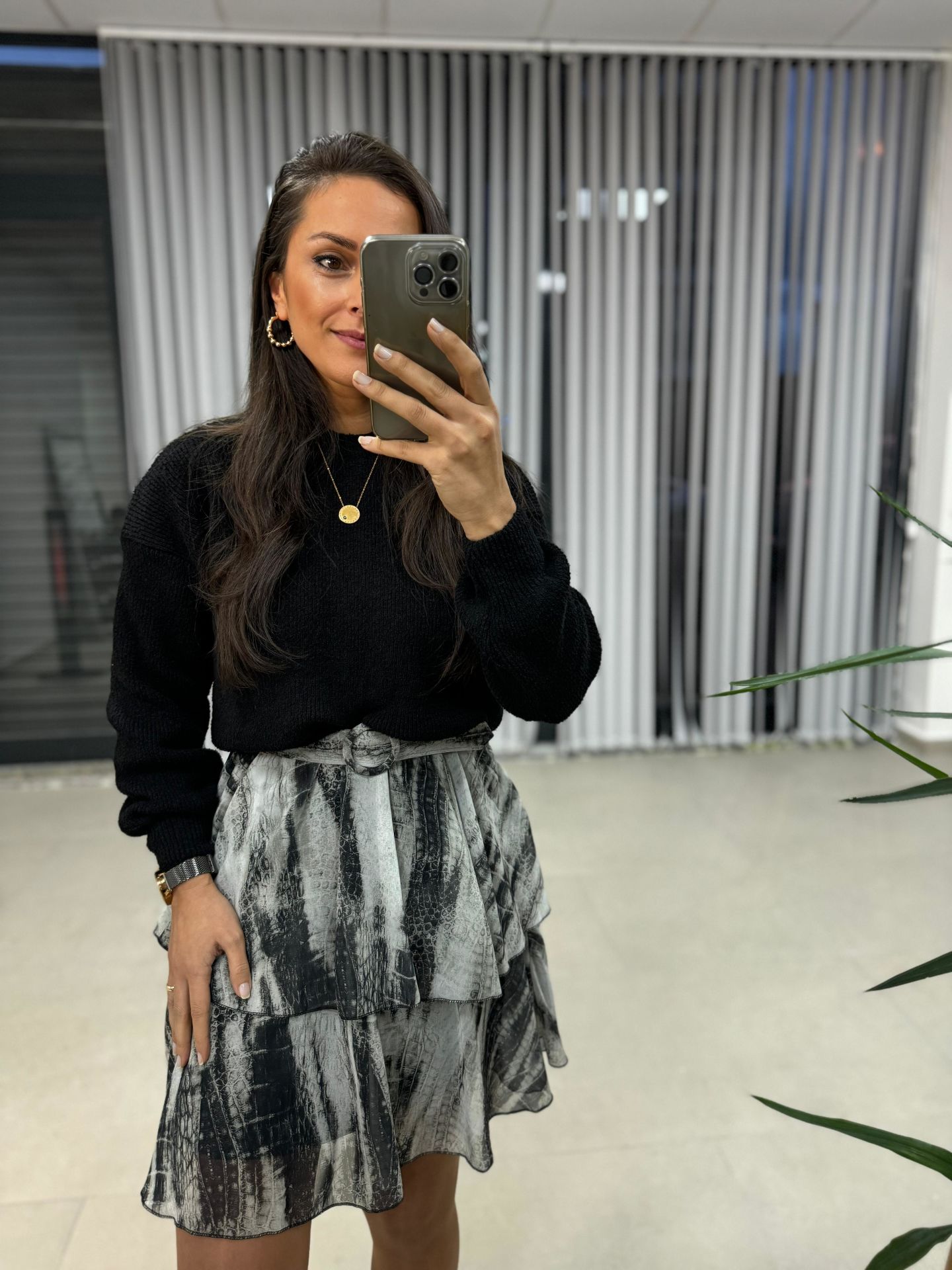 Black Crew Neck Sweater