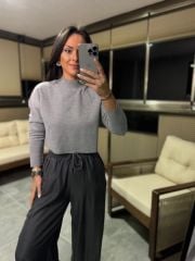 Kr 16542 Gri Yumoş Balıkçı Triko