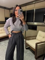 Kr 16542 Gri Yumoş Balıkçı Triko