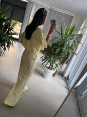 Cr 0006 Sarı Pamuklu Tensel Takım