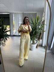 Cr 0006 Sarı Pamuklu Tensel Takım