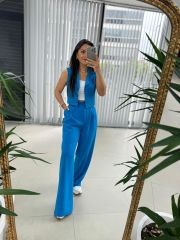 Art. Atlas Yelekli Mavi Takım