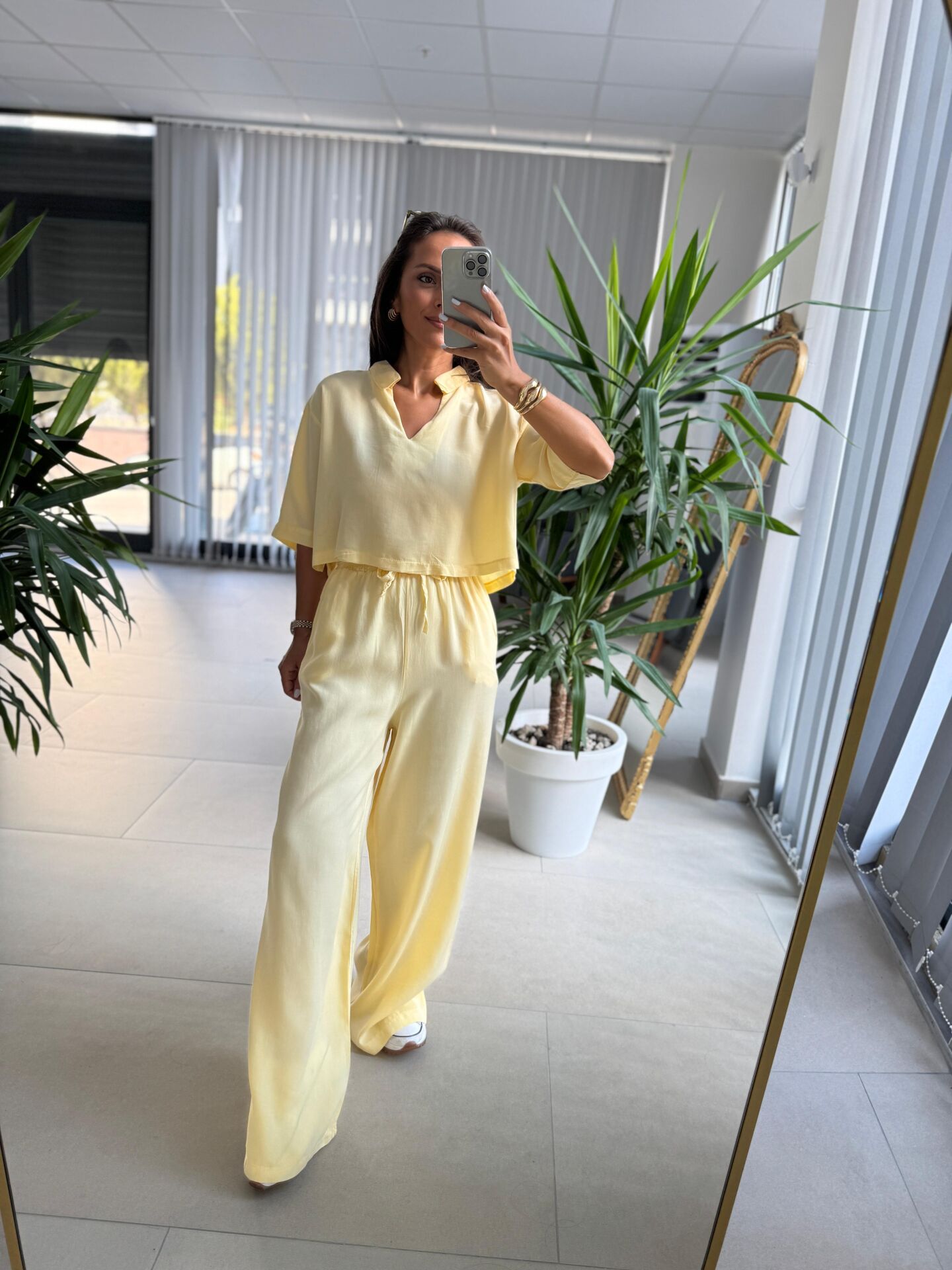 Cr 0006 Sarı Pamuklu Tensel Takım