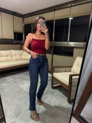 Kr 4829 Bordo İp Askılı Atlet