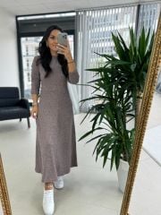 Sg Lila Çan Triko Elbise