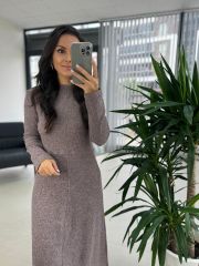 Sg Lila Çan Triko Elbise