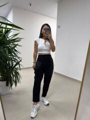 Bb 25585 Paraşüt Cepli Pantolon