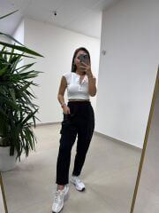 Bb 25585 Paraşüt Cepli Pantolon