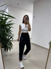 Bb 25585 Paraşüt Cepli Pantolon