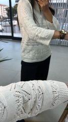 Yakalı Ajurlu Kazak