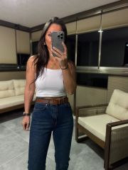 Kr 3077 Beyaz İp Askılı kısa Crop