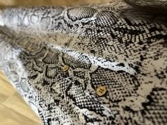 Snake kemerli gömlek elbise