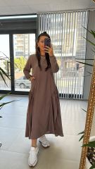 Kleid im Sweat-Popeline-Design von Dr. Vizon