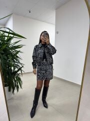 Bb 30465 Leopar Bomber Ceket