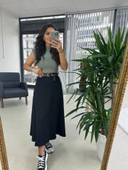 Sg Yarım Balıkçı Mint Yeşili Triko Bluz