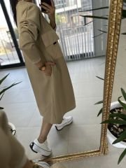 Dr 2458 Balköpüğü midi sweat elbise