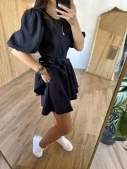 Laci Ağaç kabuğu şort elbise