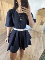 Laci Ağaç kabuğu şort elbise