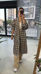 Tweed Lined Mink Transition Coat