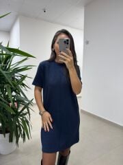 Bb 29166 Simli Çima Dikişli Laci Triko Elbise