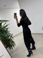 Bb 28050 Çelik Penye Elbise