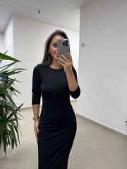 Bb 28050 Çelik Penye Elbise