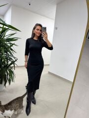 Bb 28050 Çelik Penye Elbise
