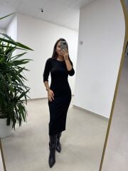 Bb 28050 Çelik Penye Elbise