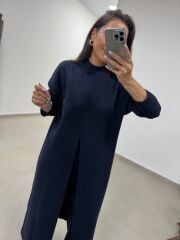 Qs 1008 Soft Dokulu Laci Triko Tunik Pantolon Takım