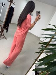 İv 0635 Pamuklu Penye Somon Takım