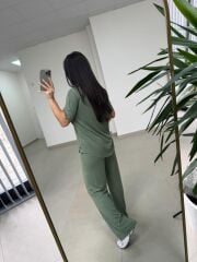 İv 0635 Pamuklu Penye Yeşil Takım