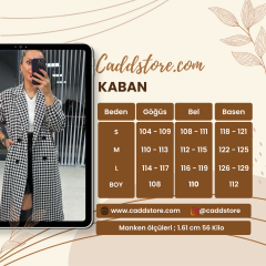 Kazayağı Siyah Geçişli Kaban