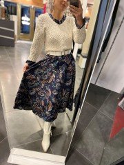 BEYAZ ÇİFT TOKALI KEMER