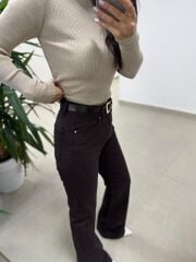 Spt 2023 A.Kahve İspanyol Paça Pantolon