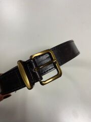 0495 Antik Küçük Kare Tokalı A.Kahve Kemer