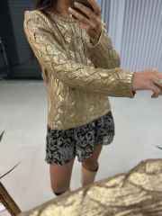 Orj.Marka Gold Varaklı Kazak