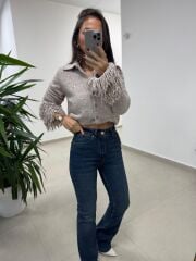 Spt 2023 Tint Yeşil İspanyol Paça Pantolon