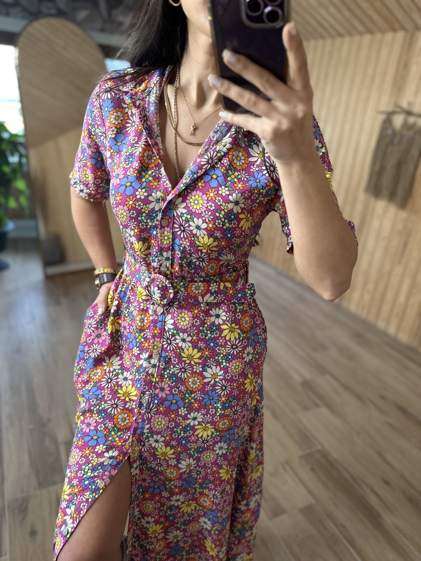 My Sefa pocket shirt dress