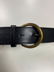 1121 Siyah Antik Kaplama Kemer